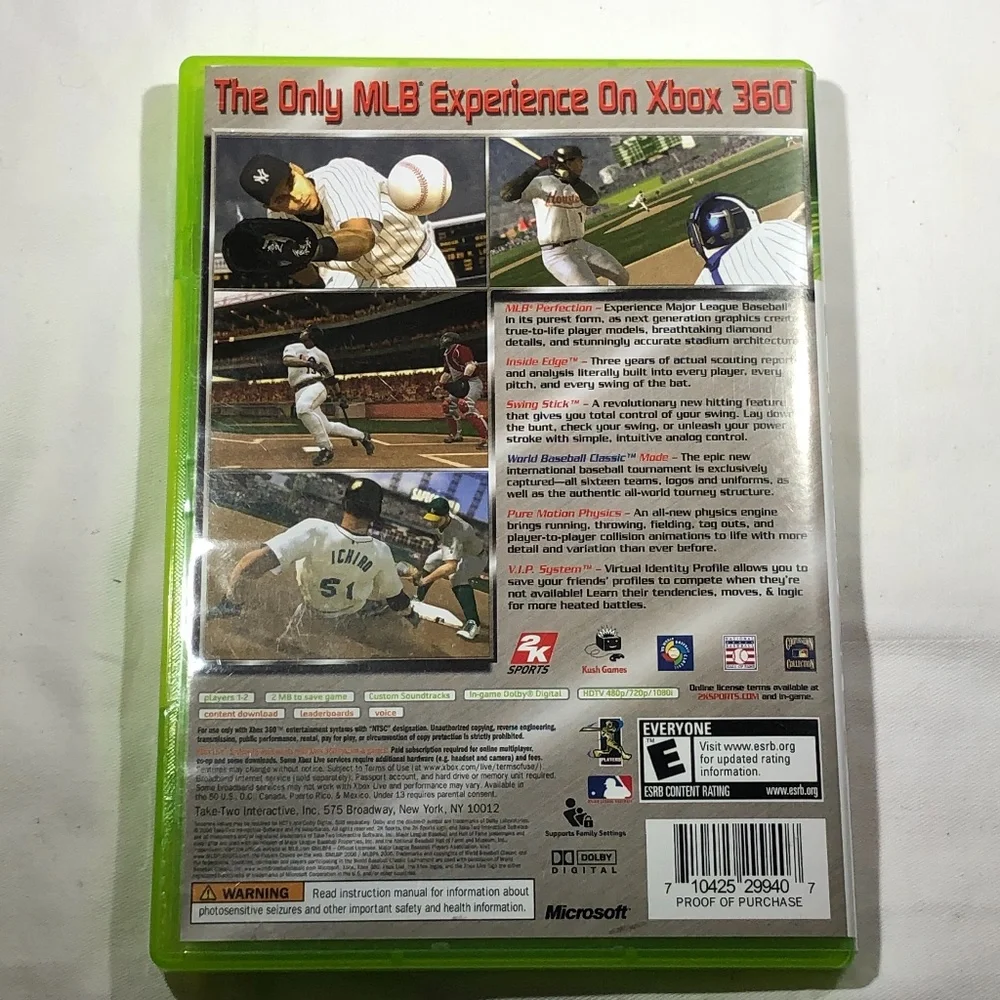XBOX 360 EA SPORTS MLB 2K6